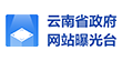 云南省政府網站曝光臺